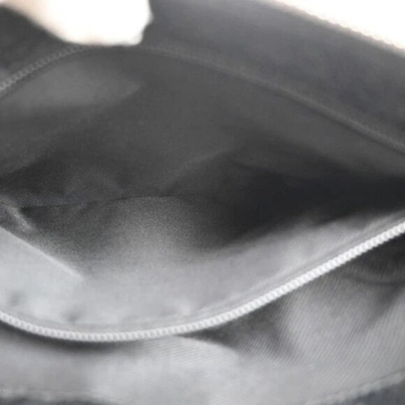 GUCCI Logo GG Pattern Shoulder Bag Canvas Leather Black SHW Italy 35MA141 - Picture 13 of 15